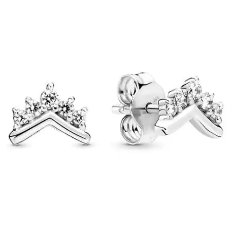 

Женские серьги-гвоздики из серебра 925 пробы