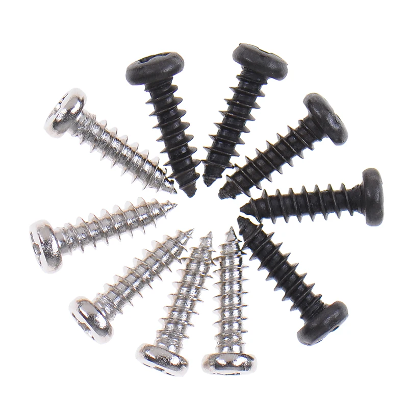 

50Pcs Installation Screws for Acoustic Electric Silver/Black Musical Instrument Accessories Wholesale Guitar Bass