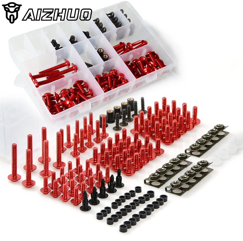 Motorcycle Fairing Bolts Screws Body Spring Kit For YAMAHA DT125RR DT125R XS400 C/E XS250SE XS 400 XS400SE TDR250 DT TDR | Автомобили и