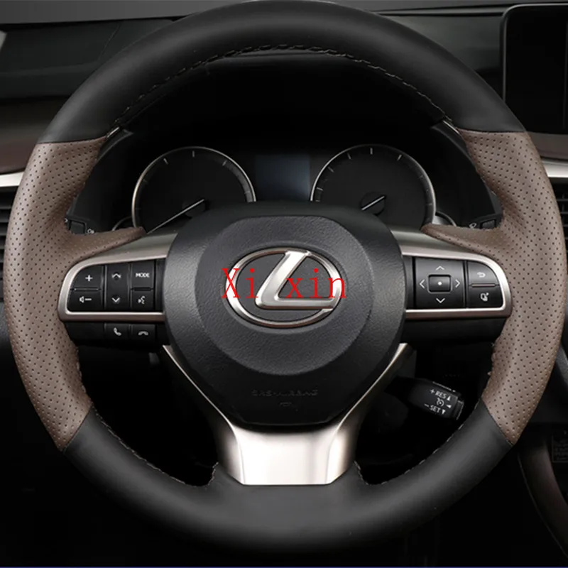 

Кожаная накладка на руль для Lexus NX200 UX260 RX300 ES300h