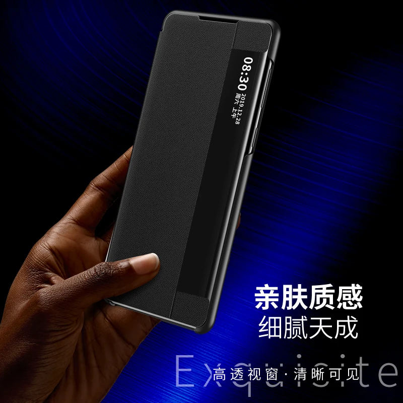 Кожаный чехол книжка для смартфона Huawei P30 Lite Mate 20 Pro P20 P 30 lite 30pro 20lite 20pro P30lite P30pro