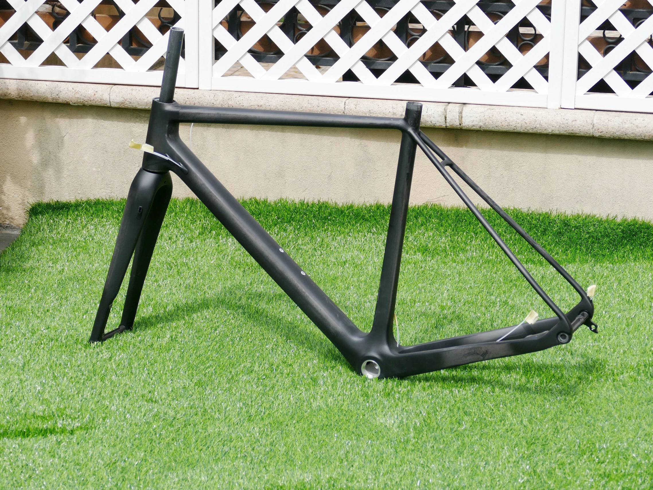 Полностью карбоновый матовый велосипедный дисковый тормоз циклокросса