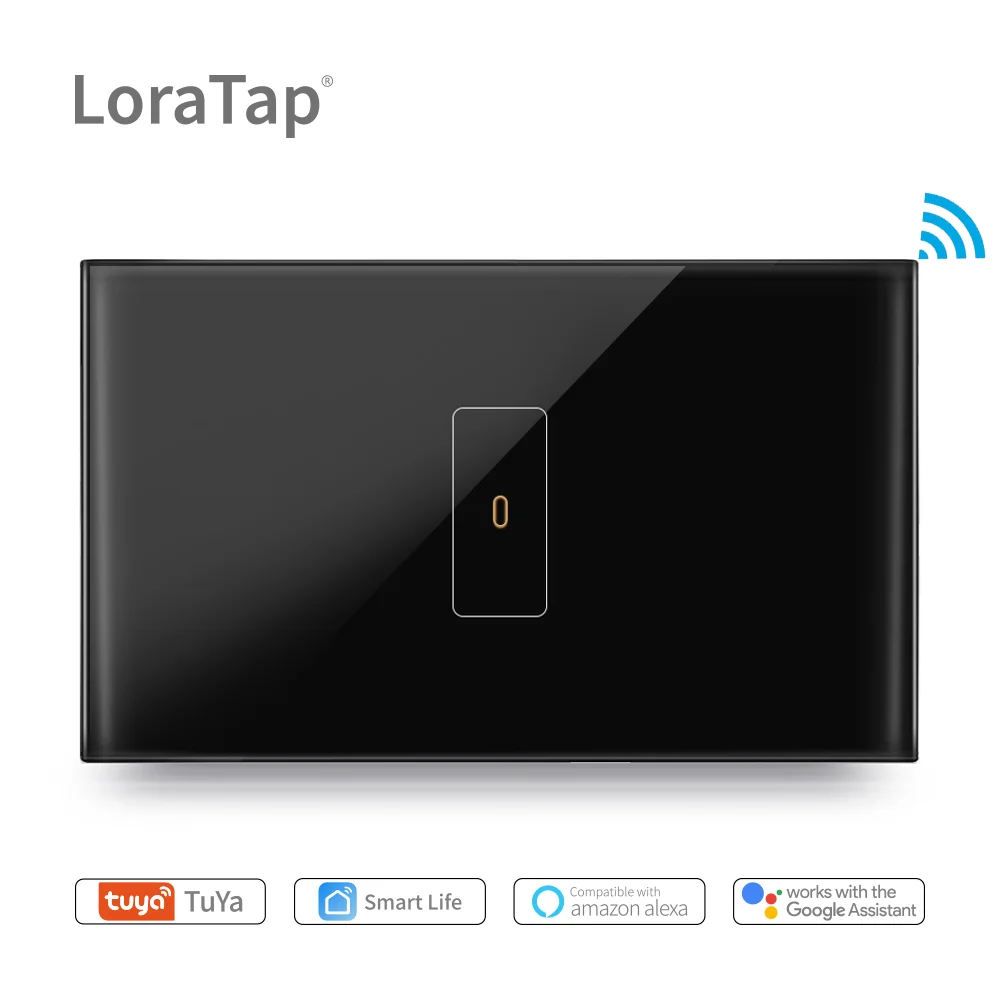 

WiFi Light Switch Wall Touch Switch US EU Type Tuya Smart Life App Remote Control Voice Control by Google Home, Alexa Echo