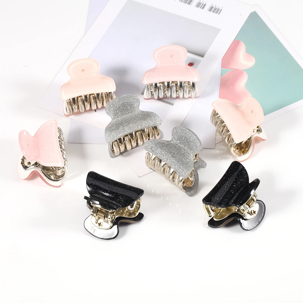 Женская заколка краб для волос с цветами леопардовым принтом|Аксессуары девочек|