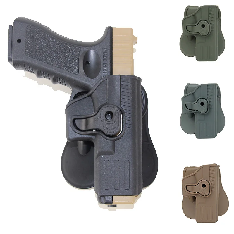 Тактическая кобура для пистолетов Glock 17 18 19 22 23 26 31 43 поясной ремень пистолет