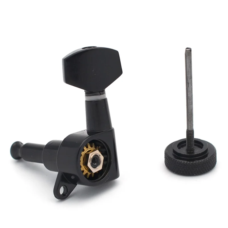 6 шт. заблокированных струн для левой и правой гитары колышки тюнинга тюнеры