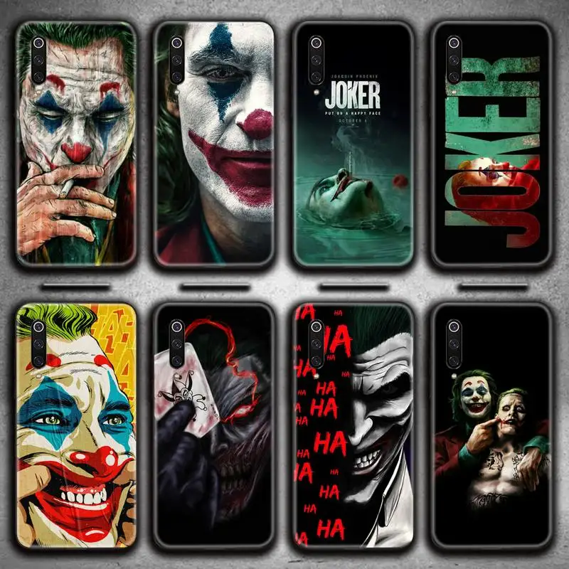 

Happy Face Joker Phone Case for Xiaomi Mi Note 10 Lite Mi 9T Pro xiaomi 10 CC9 9SE