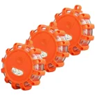 Светодиодный вспышка света-3 пары в упаковке, магнитный придорожной Безопасность Аварийные огни, проблесковый дороги аварийный диск для транспортных средств, лодок, автомобилей, Boatin