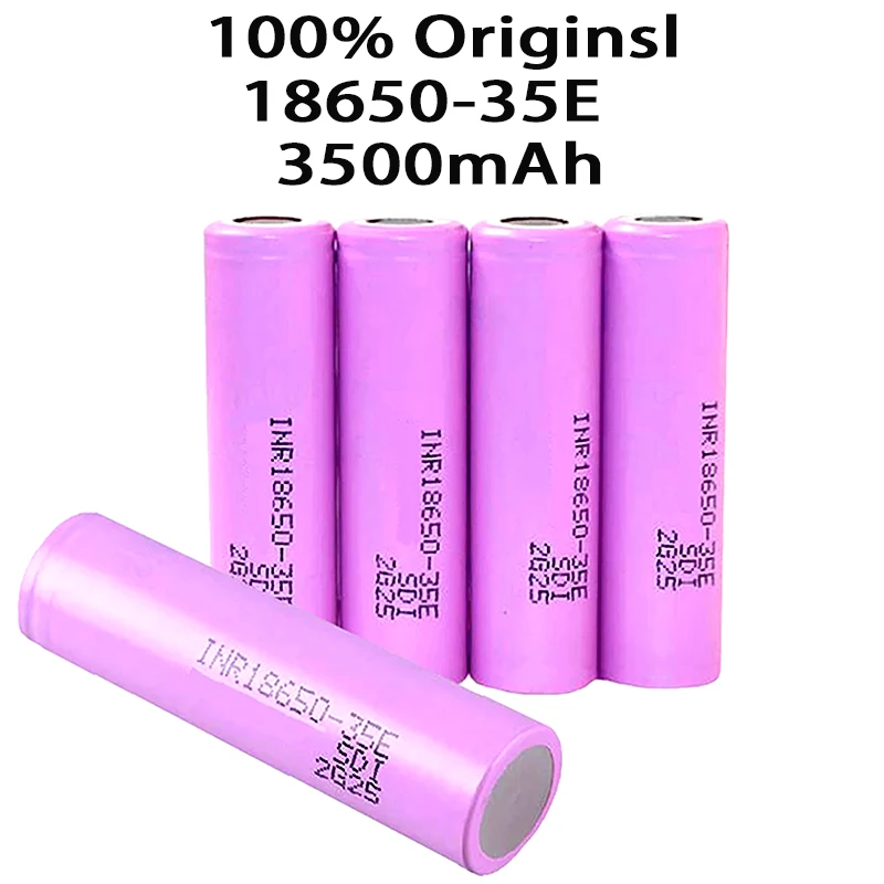 

2021 New Origineel Voor Samsung 18650 3500Mah 20A Ontlading 3.7V Li-Ion Oplaadbare Battery for Electric Scooter Electric Bicycle