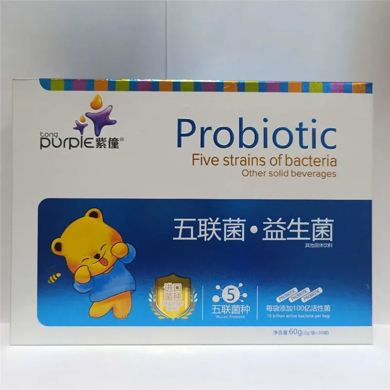 Пробиотики с 5 рамками бактерий пробиотики кишечника рамные для младенцев и