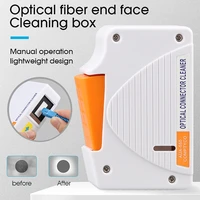 scstfclc fiber end face cleaning box fiber wiping tool pigtail cleaner cassette ftth optic fiber cleaner tools