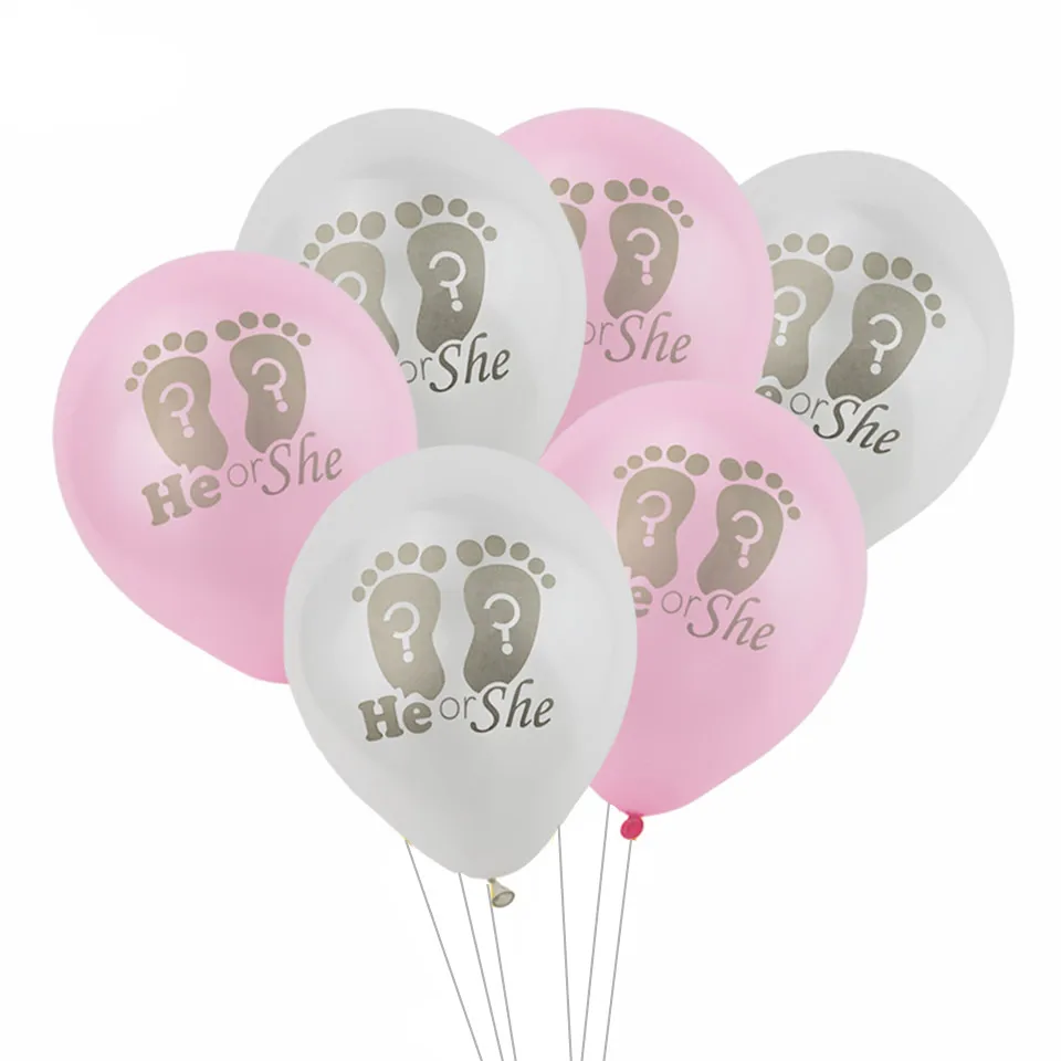 10 шт. Детские латексные воздушные шары на первый день рождения для девочек и