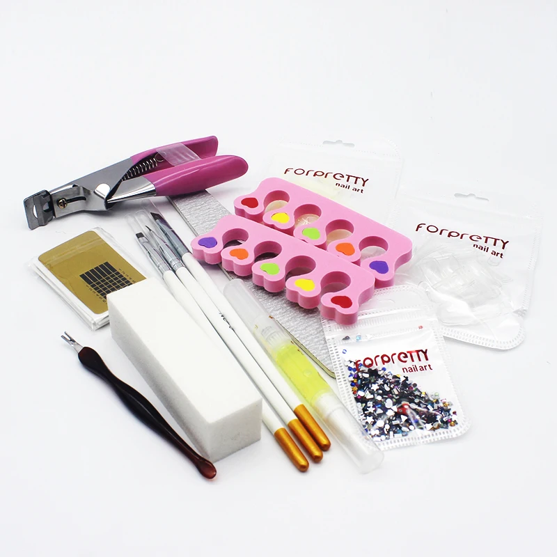 Набор акриловых ногтей набор для маникюра с УФ лампой|Комплекты и наборы| |