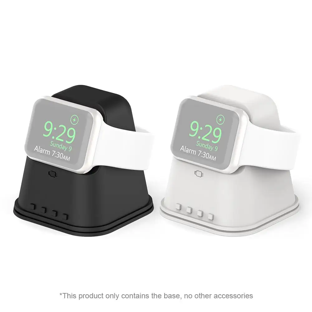 Новая силиконовая подставка для зарядки Apple Watch Series1/2/3/4/5/6 38 мм 42 40 44 док станция