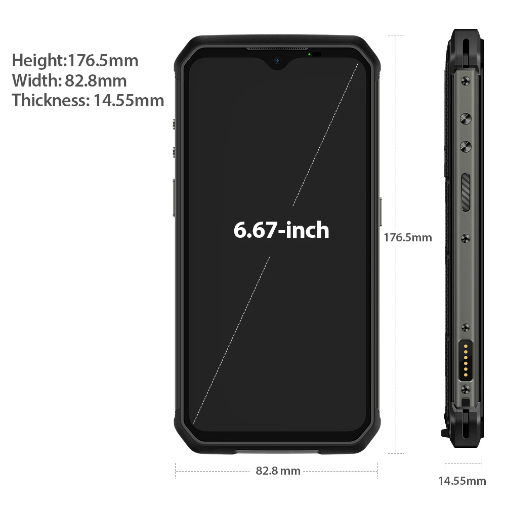 Ulefone Armor 10 5G IP68 IP69K Водонепроницаемый прочный смартфон 6 67 inch 8 ГБ 128 64MP Камера NFC