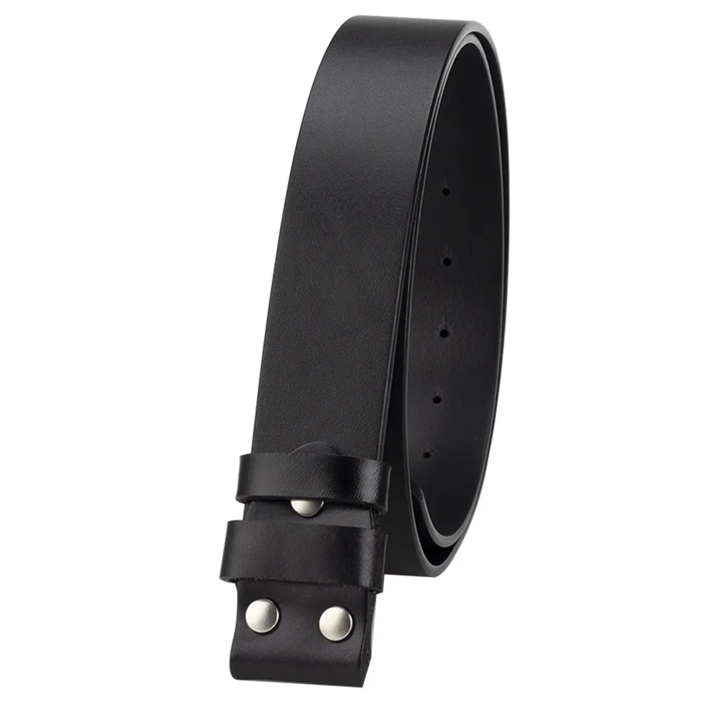 UFAY мужские ремни из натуральной кожи без пряжки в стиле ретро Высокое качество ширина 3,8 см модная коровья кожа