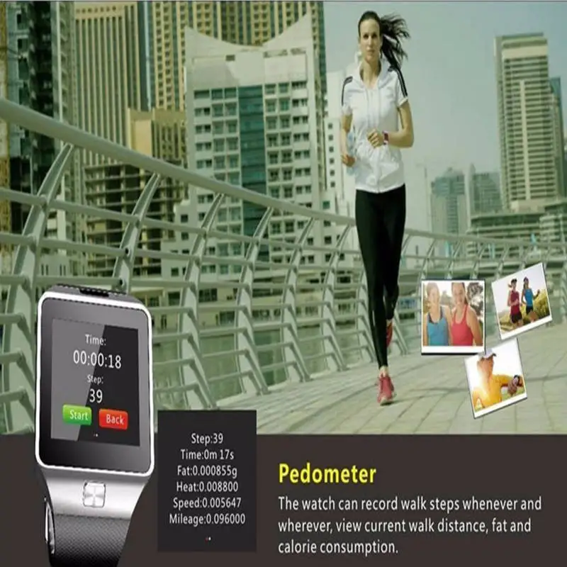 Новые умные часы Ssdfly Dz09 с Bluetooth Смарт сенсорным экраном подключение к телефону Sim