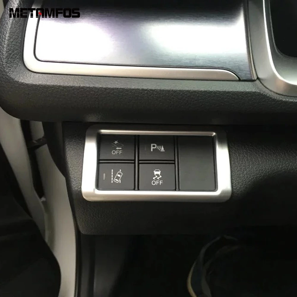 Для Honda Civic Sedan 2016 2017 2018 головной светильник головная лампа крышка выключателя