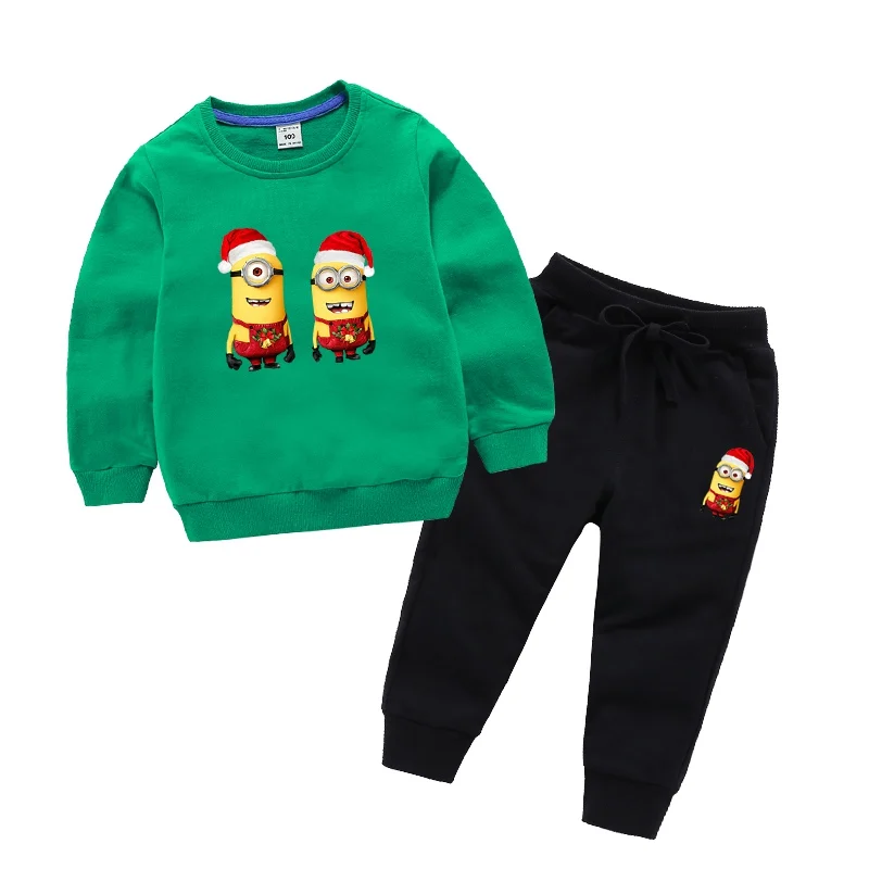 Рождественская Одежда для мальчиков и девочек на Рождество Детская одежда