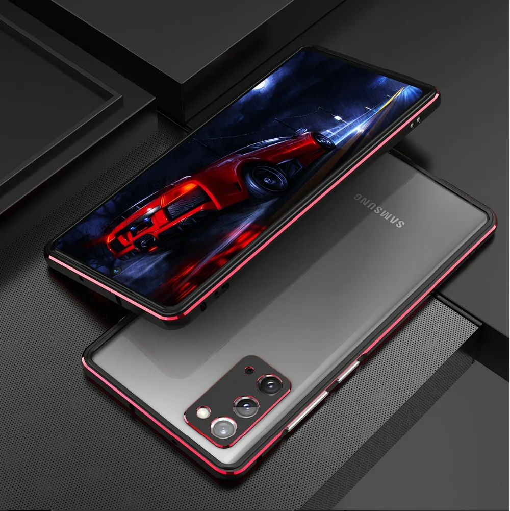 

Bumper For Samsung Note 20 Ultra N9860 Case Armor Aluminum Alloy Metal Bumper Cover For Samsung Note 20 Note20 N980F SM-N980F
