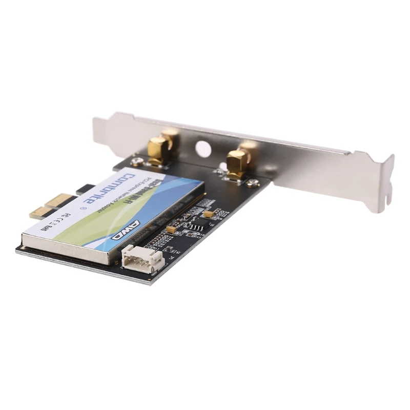 

PCIE WiFi Card Adapter Bluetooth Dual Band Wireless Network Card Repetidor Adaptador for PC Desktop Wi-fi Antenna PCI- M.2