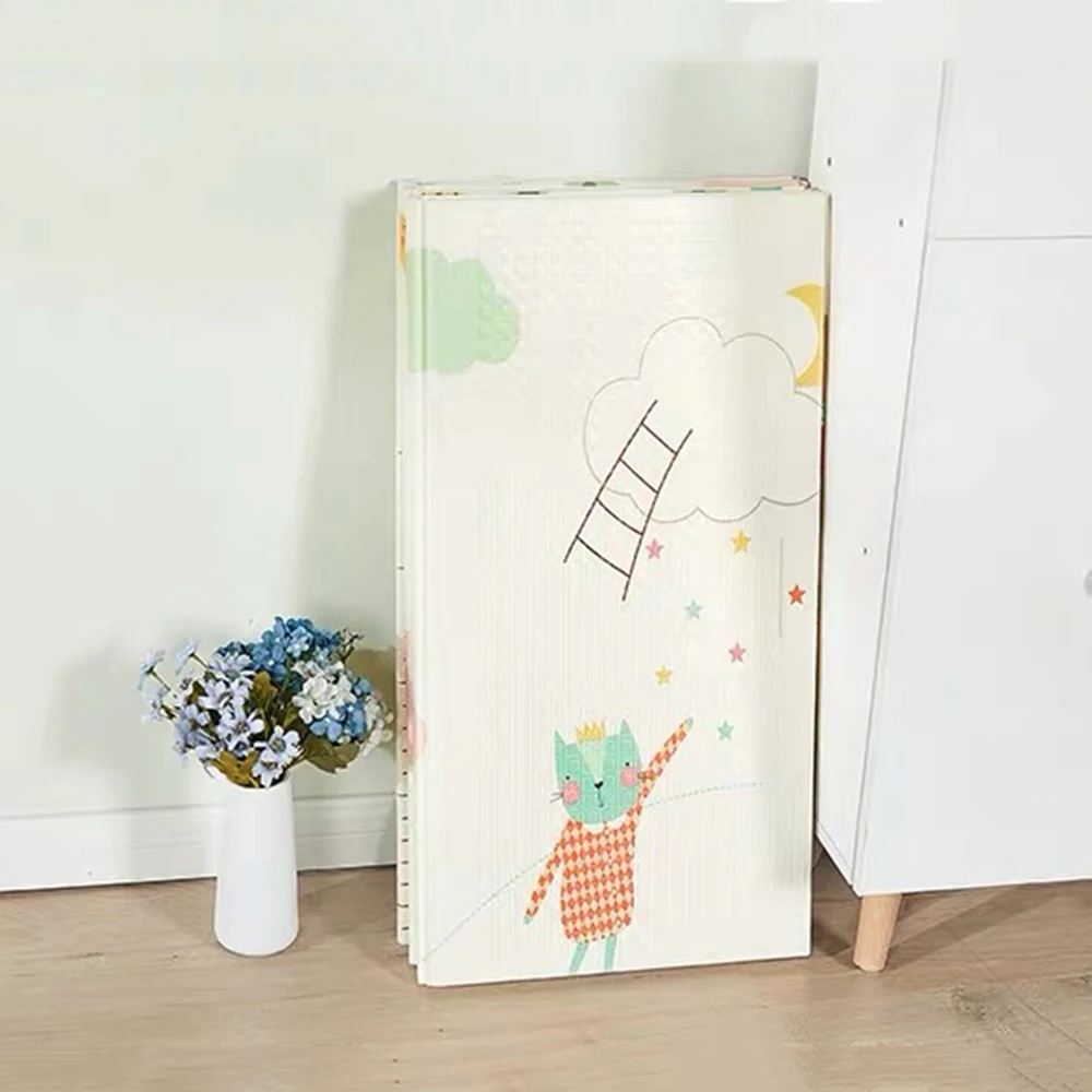 Портативный детский игровой коврик XPE двухсторонний домашняя игра складной для