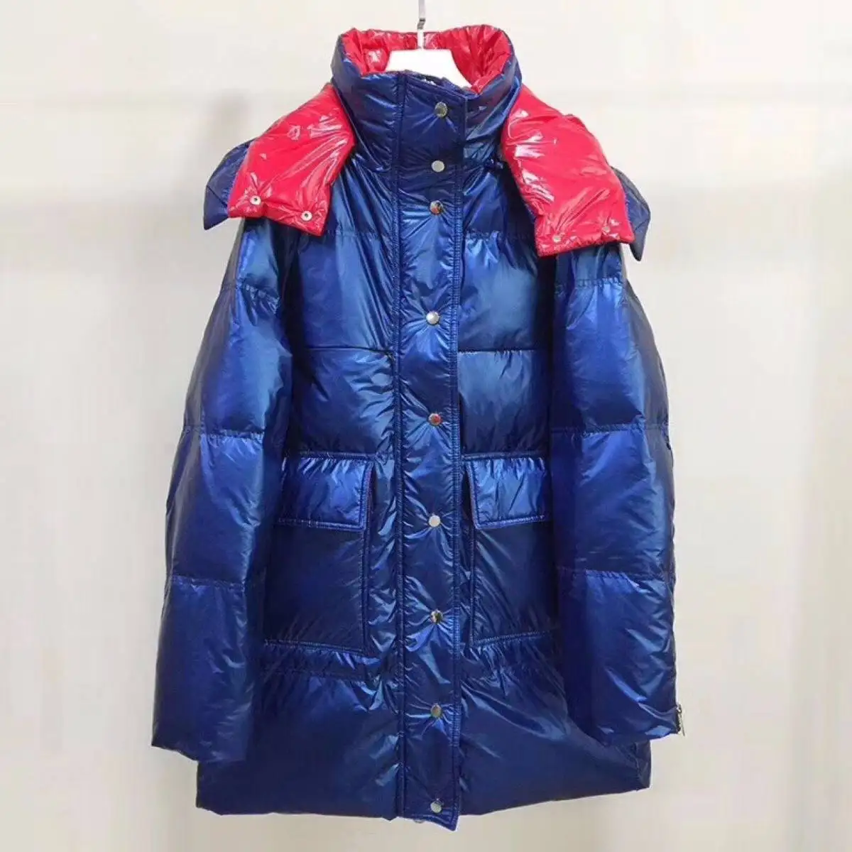 

HStar 2020 Winter Down Jacket Women Plus Size Coat Female Hooded Thick White Duck Down Jacket Lady Fashion Outerwear