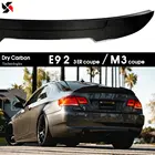 Сухой углеродный Tech 3*3 задняя крышка из углеродного волокна высокий спойлер Дека крыло для BMW E92 3 серии Купе 2006 - 2012