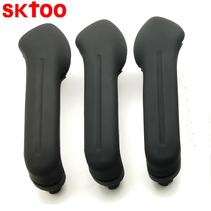 Набор из 3 предметов Черная внутренняя дверная ручка для Volkswagen Jetta Bora Golf 4 VW