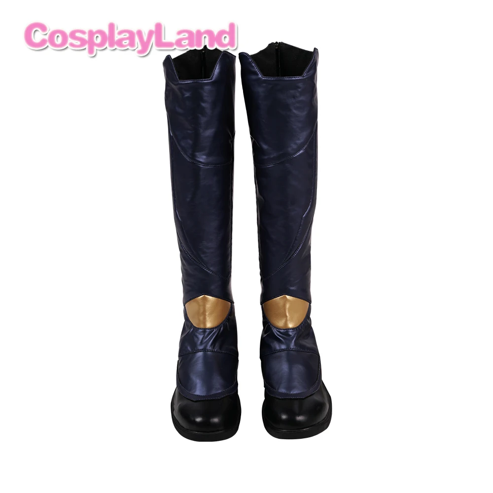 Carol Danvers капитан Марвел косплей костюм Мстители Endgame новый американский