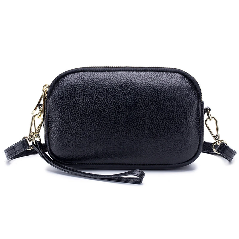 Brand Small Shoulder Bag For Women Messenger Bags Ladies Cow Leather Handbag Purse Female Crossbody Bolsas Feminina Saco|Сумки с