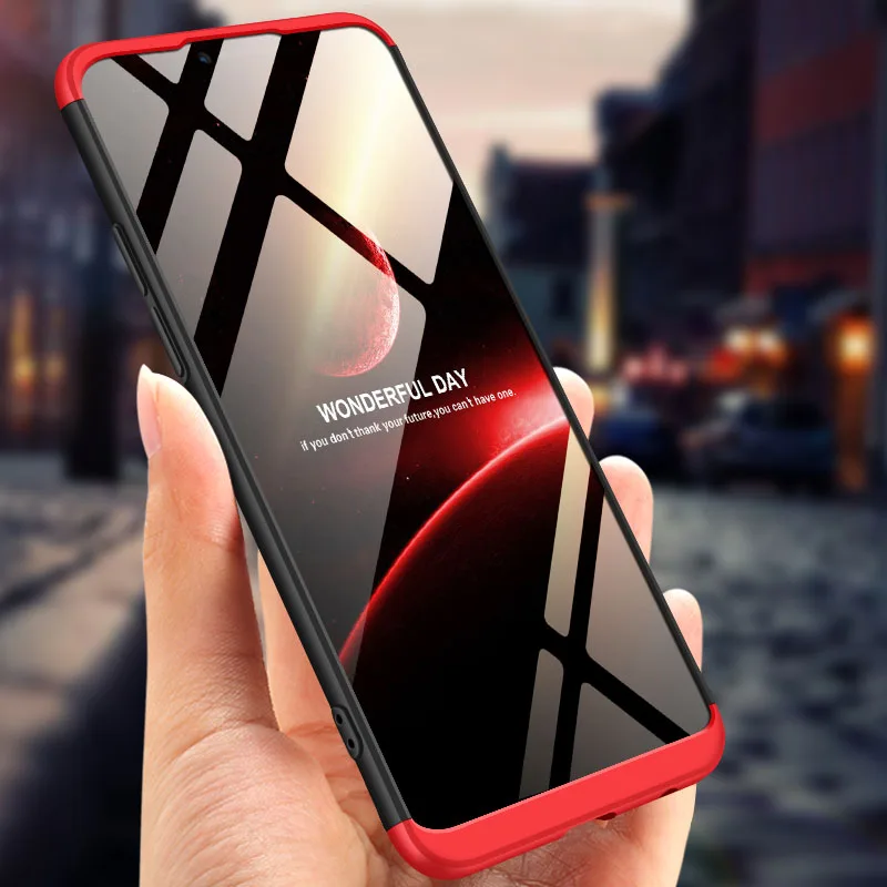 Роскошный чехол GKK с полной защитой для OPPO Realme 3 2 Pro C1 U1 Жесткий Чехол ПК | Мобильные