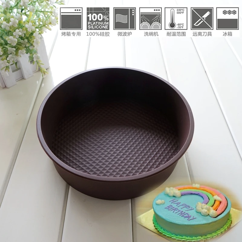 Соединенных Штатов на высоком каблуке 8 дюймов Круглая силиконовая форма для