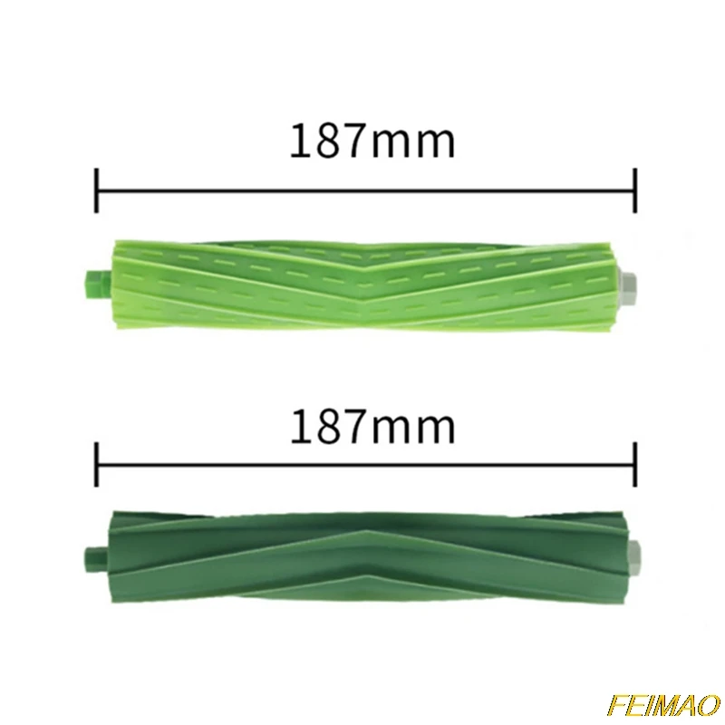 

2Pcs Roller Main Brushes Vacuum Cleaner Replacement Sweeper Accessory For E5 E6