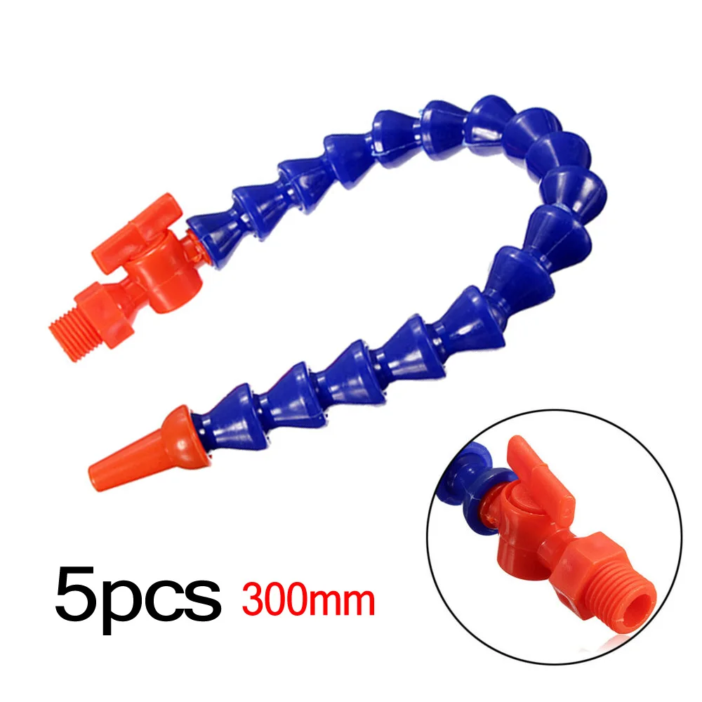 

Replacement Flexible Coolant Pipes 5pcs Set.300mm Nozzle Plastic Water