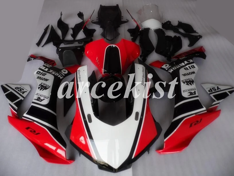 Новый комплект обтекателей ABS под давлением 100% подходит для YAMAHA YZF R1 2015 2016 15 16 YZF1000