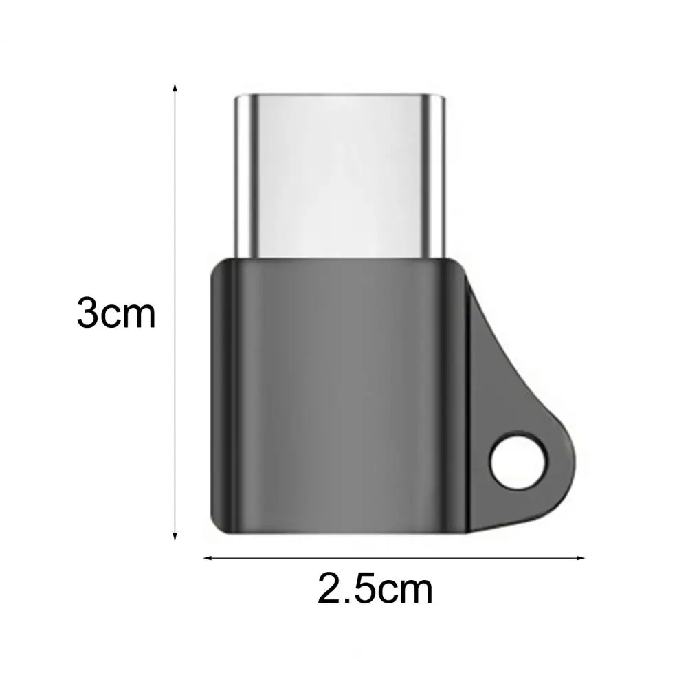 

Adapter High Speed Micro USB to Type C Aluminum Alloy Data Transfer OTG Adapter for Computer