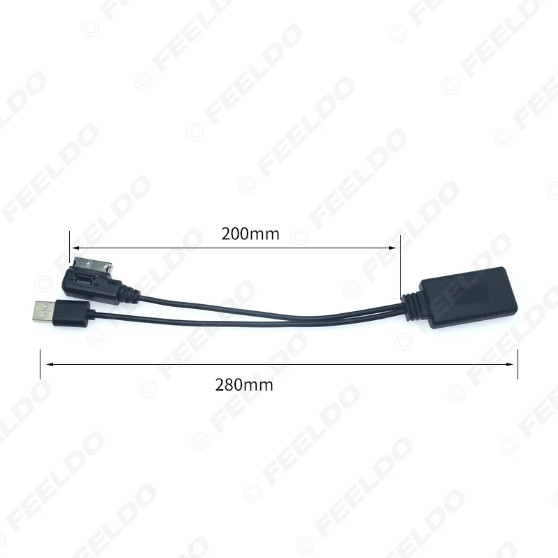 FEELDO Bluetooth беспроводной аудио адаптер для Audi MMI 2G мультимедийная система стерео