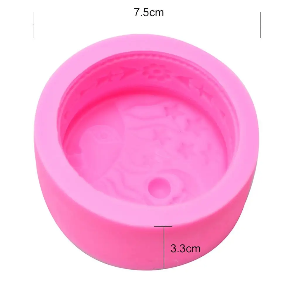 DIY силиконовой формы для выпечки с изображением солнца Луны торт украшения