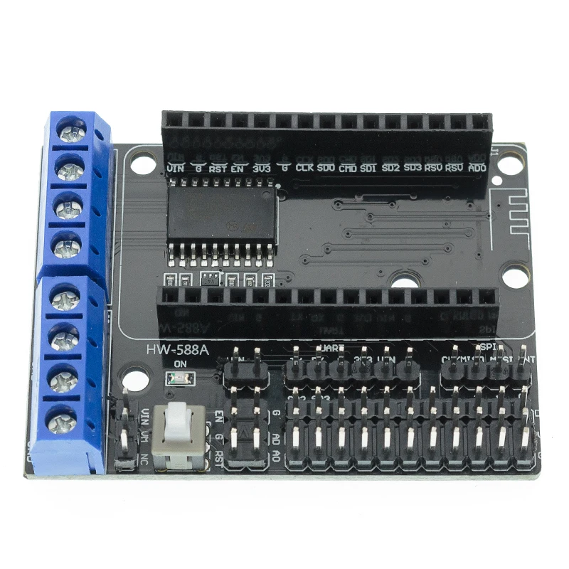 NodeMCU щит для платы двигателя L293D/NodeMcu подходит Node MCU база ESP8266 тестирования DIY макет
