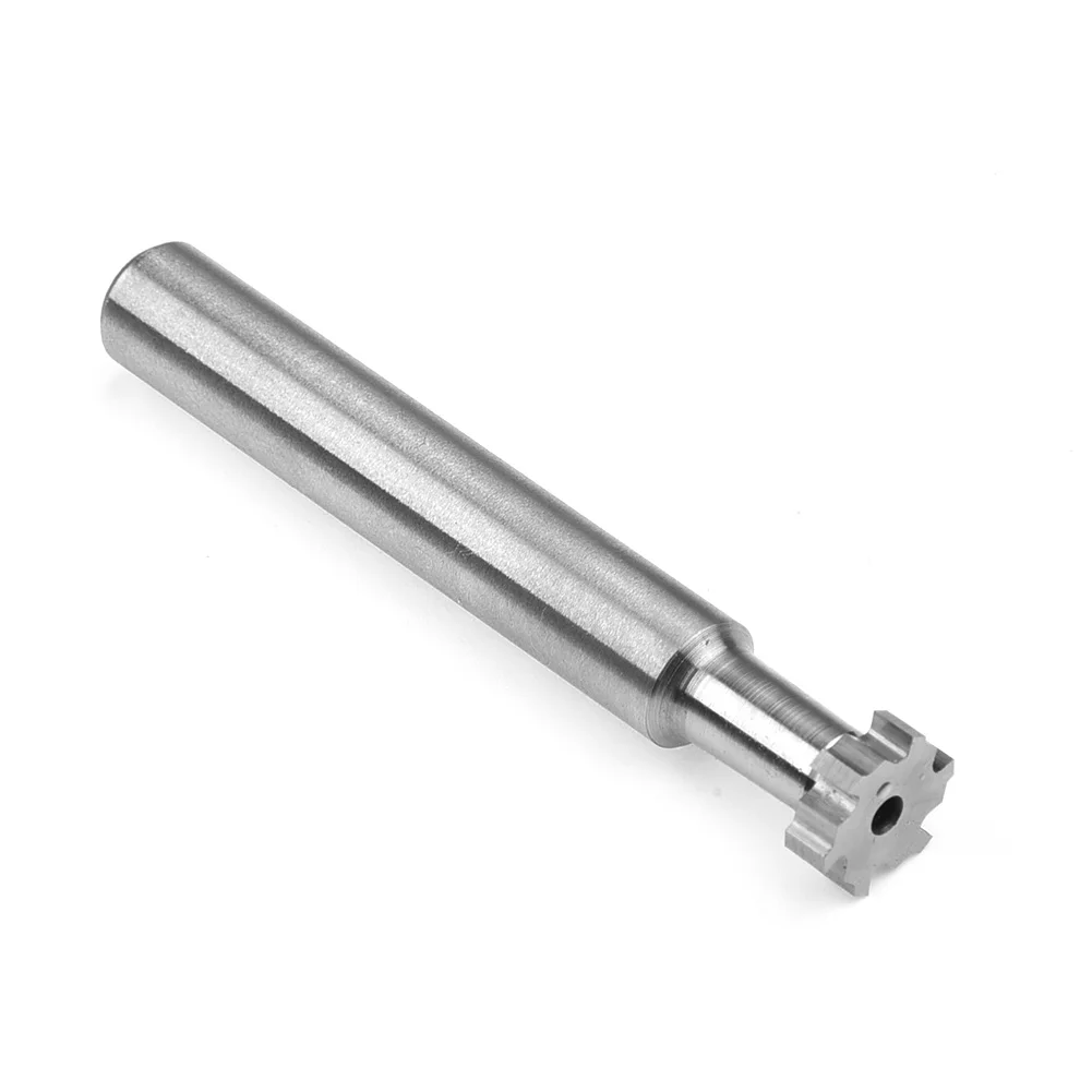 

Hardware Milling Cutter 10mm Shank 6 Flute HSS High Speed Steel T Slot End Mill