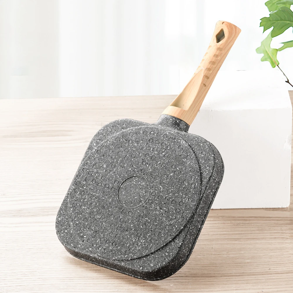 

Aluminum Frying Pan Thickened Omelet Pan Non-stick Egg Pancake Steak Pan Cooking Egg Ham Pans Breakfast Maker Kitchen Cookware