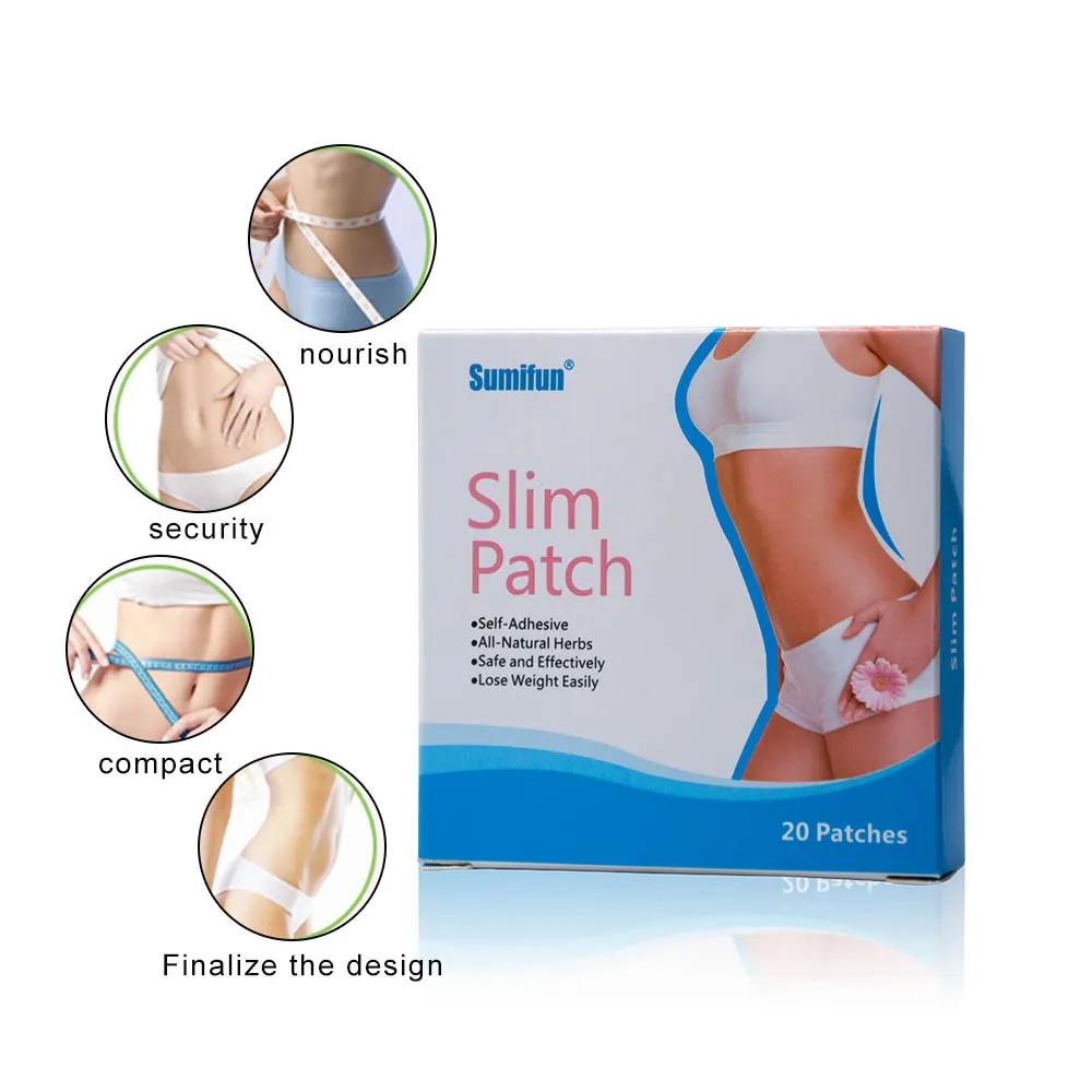 Наклейка на пупок для похудения пластырь потеря веса детоксикации тела