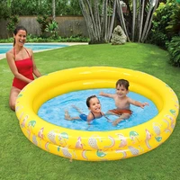 baby inflatable swimming pool summer children kids water playing toys inflatable bath tub round ocean ball pool for kids