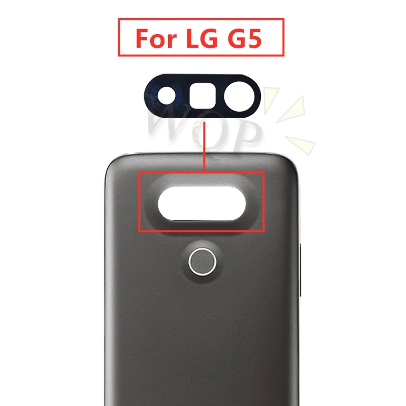 2 шт. для камеры LG G5 H850 H840 H860 стеклянный объектив задняя камера замена ремонтные