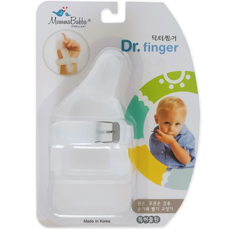 

New Silicone Thumb Sucking Stop Finger Guard Treatment Kit to Stop Non-Toxic Thumb Sucking Bite Correction