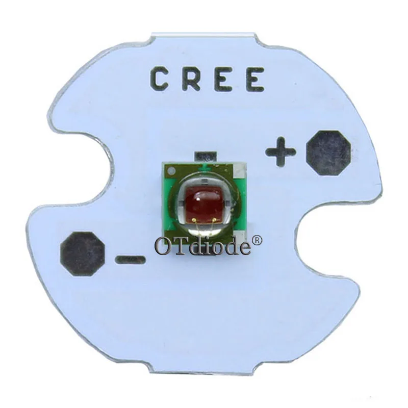 10 шт. оригинальный Cree XPE XP-E R3 1-3 Вт 3535 красный светодиодный эмиттер 620-625nm растения