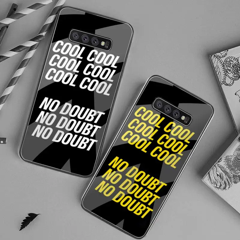 

HUAGETOP Brooklyn Nine Nine Cool Cool No Doubt Phone Case Tempered Glass For Samsung S20 Plus S7 S8 S9 S10 Plus Note 8 9 10 Plus