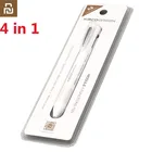 Карандаш механический Youpin KACO 0,5 мм, многофункциональная ручка 4 в 1, черныйсинийкрасный, с японскими чернилами, для школы и офиса