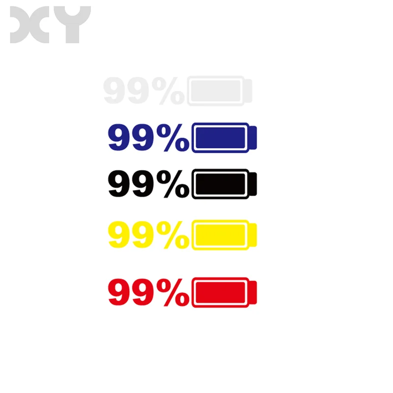 Светоотражающий виниловый стикер для автомобиля, 15 см x 3 см